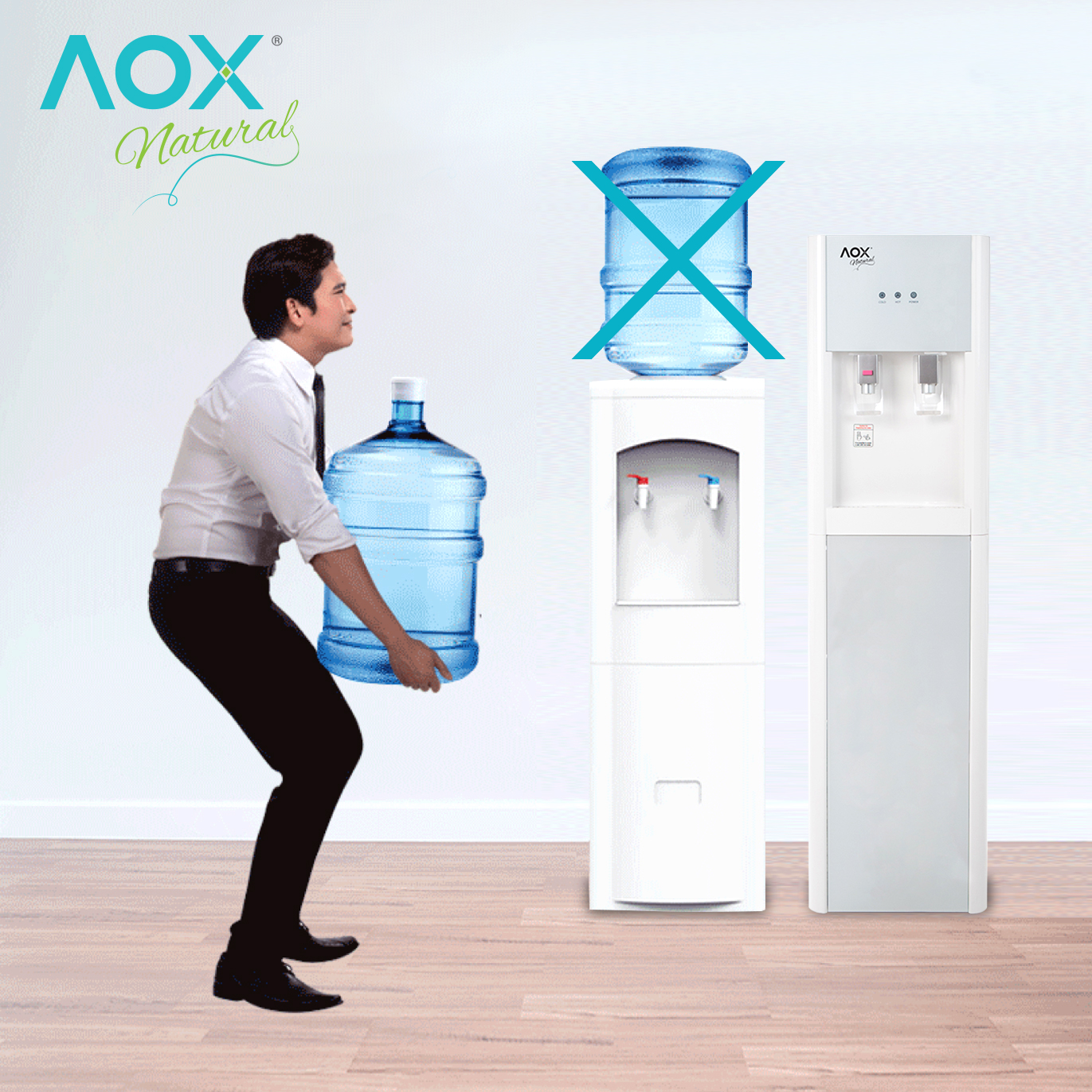 Office Water Dispenser Rental | AOX Natural