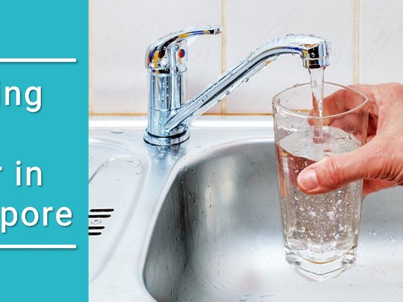 Fill glass of drinking water from the tap